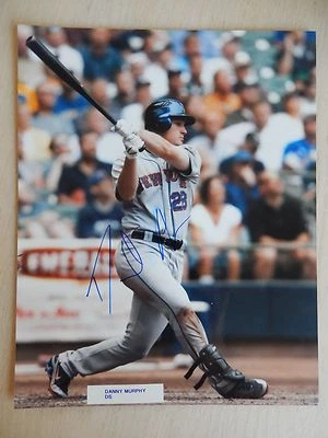 Fotografía autografiada de Daniel Murphy de 8" X 10"  Foto 1 de 2