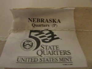 $25 Unopened Mint bag of 2006-P Nebraska State Quarters - Picture 1 of 3
