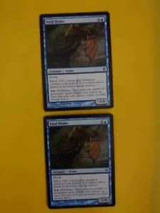 Viral Drake x2 New Phyrexia. Magic the Gathering 2 Card. - Picture 1 of 4