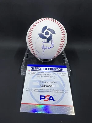 Larry Walker Signed Rawlings Official WBC Baseball PSA/DNA Canada Rockies Expos - Image 1 of 2