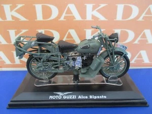 Die cast 1/24 Modellino Moto Guzzi Alce Biposto Regio Esercito by Starline - Foto 1 di 3