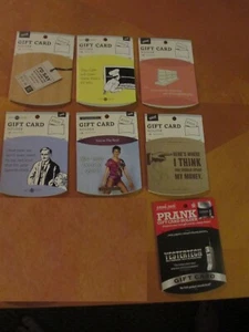 Assorted Prank, Funny, Humorus Gift Card Holders Choose Your Style NEW - Picture 1 of 23