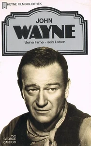 #71 HEYNE FILMBIBLIOTHEK - BY GEORGE CARPOZI - GERMAN BOOK cover JOHN WAYNE - Picture 1 of 1