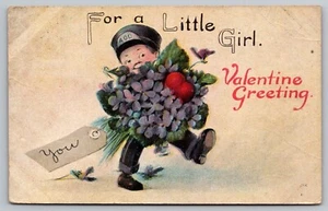 Postcard: Valentine, Novelty, Art, Ser. No. 112, Posted - Picture 1 of 2