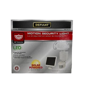 Defiant 1000048551 180 Degree LED Motion Sensing Outdoor Security Light - White - Picture 1 of 6