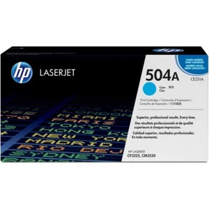 HP Toner-Kartusche cyan (CE251A, 504A) - Bild 1 von 1