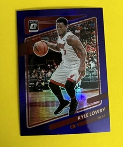 #6 2021-22 Donruss Optic Kyle Lowry Purple Holo Prizm - Miami Heat - Picture 1 of 4