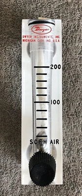 1/8 NPT (0-200SCFH) Dwyer VisiFloat 流量计 VFA-9-BV — 第 1/4 张图片