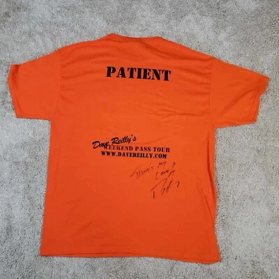 Dave Reilly's 2012 Weekend Pass Comedy Tour T Shirt Autographed XL - Image 1 of 4