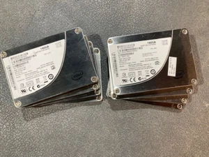 (LOT of 10) Intel SSD 520 Series 180GB 2.5" 7mm SSDSC2BW180A3H 100% Health - Picture 1 of 3