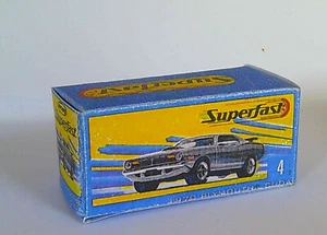 # Repro Box Matchbox Superfast caja nueva nº 04 1970 Plymouth Cuda - Imagen 1 de 1