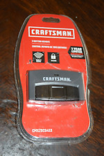 New! Craftsman 3 Button Remote 1500 Ft Range Secure - Includes Visor Clip