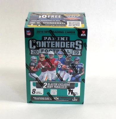 2019 Panini Contenders Football Blaster Box Sealed (11 Packs) - Image 1 of 2