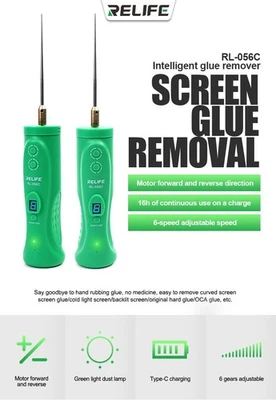 OCA Glue Remover Wired Intelligent Mobile Phone Tablet Screen ReLife RL-056C UK - Image 1 of 4