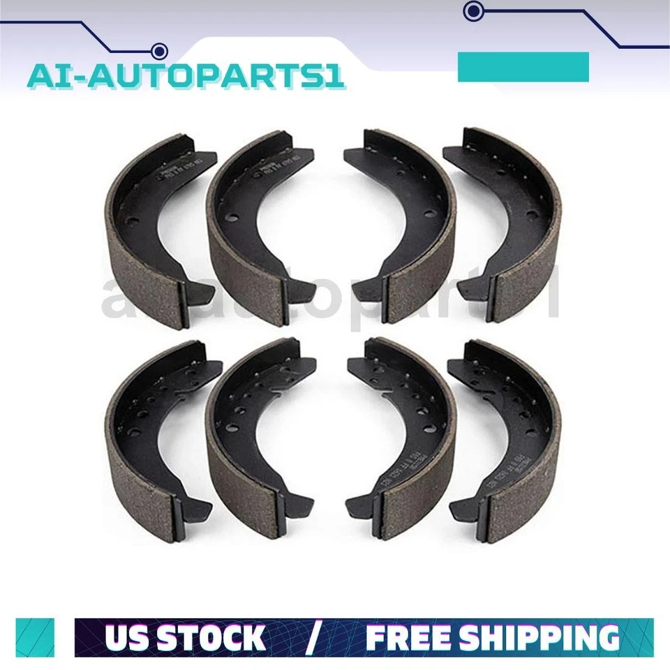 Par de zapatas de freno de tambor delanteras y traseras Volkswagen Beetle 1967 1968 1969-1977 Foto 1 de 4