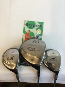 KZG Golf SP-OS Fairway Woods Set Driver-3w-5w With Ladies Graphite Shafts - Picture 1 of 11