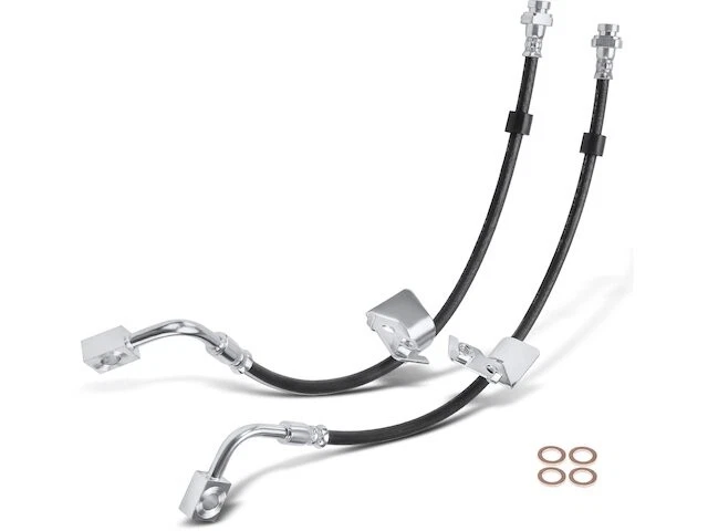 Juego de mangueras de freno delanteras para Dodge Journey 2012 2014 2018 2013 KK668KV 2009-2020 Foto 1 de 1