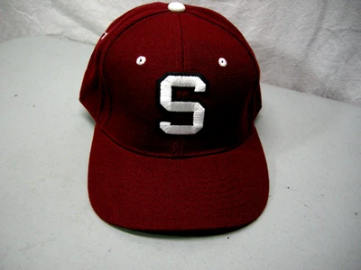 VINTAGE DH ZEPHYR Sanford Cardinal NCAA Embroidered Cap Hat 7 3/8 *NWT - Image 1 of 4