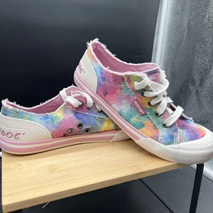 Rocket Dog Tir Dye Damen-Sneaker Baumwolle Plüschschaum Größe 9 - Bild 1 von 12