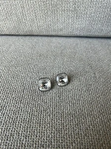 Orecchini Chanel in cristallo tono argento - Foto 1 di 4
