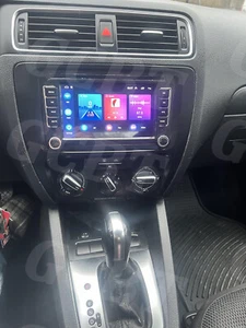 7" Apple Carplay Android 13 For VW Jetta 2006 2007- 2011 2014 Radio GPS Navi FM - Picture 1 of 15
