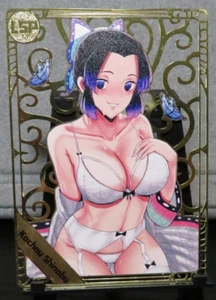Tarjeta Coleccionable Shinobu Kocho LSP Metal Dorado Cazador de Demonios Casi Nuevo Anime Waifu Doujin - Imagen 1 de 4