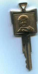 **Hall of Fame Racing Inductee Parnelli Jones Montgomery Wards Safety Club Key** - Picture 1 of 2