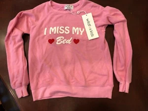 Wildfox Kids Couture Pullover Sweatshirt Pink size 4 NWT - Picture 1 of 8
