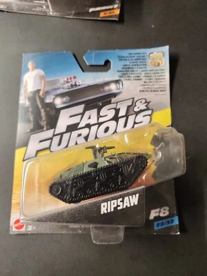 Fast And Furious 1/55  Mattel  RIPSAW, #22/32 F8 - Immagine 1 di 4