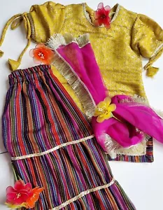 Jamawar Shirt with Gharara || Girls Party Wear Dress Wedding Clothes Ethnic Wear - Picture 1 of 6