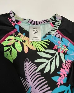 Art Class Girls Rash Guard Pullover long sleeve Black Size L - Picture 1 of 9