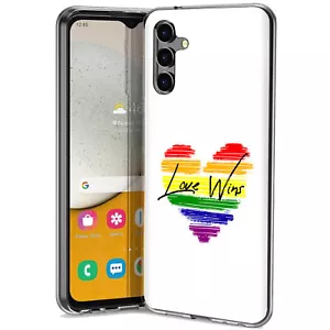 Slim Case for Samsung Galaxy A13 5G / SM-A136U1, Rainbow Love 2 Print, USA - Picture 1 of 7