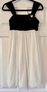 Speechless Party/Prom/Easter/Birthday Dress Black & White Girls Size 16 - Picture 1 of 13