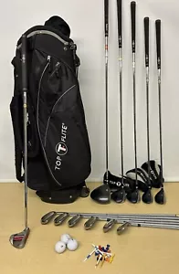 Set completo uomo Top Flite mazze da golf e borsa supporto/principianti destrorsi - Foto 1 di 21