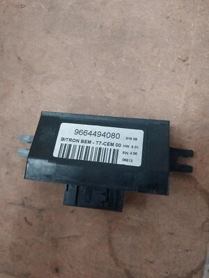 PEUGEOT 308CC PASSENGER DOOR CONTROL MODULE ECU 308 CC 9664494080 - Image 1 of 3