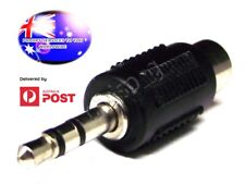 From OZ Quality 1PC 3.5mm Male Stereo Plug To Mono RCA Female Adapter Connector