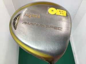 2014 3-STAR GOLF CLUB DRIVER HONMA AMAZING SPEC 480 GOLD LOFT-11.5 R-FLEX BERES - Picture 1 of 3