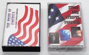 THE PRIDE OF AMERICA U.S. ARMED FORCES & Stars And Stripes Forever 2 Cassettes - Imagen 1 de 4