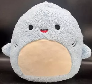 KellyToy Squishmallow Fuzzamallow Davie der Hai 12 Zoll Plüschtier weich matschig - Bild 1 von 15