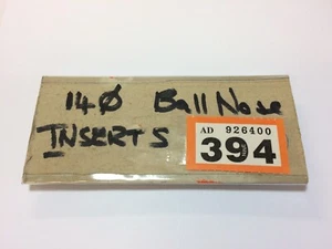 14mm Ball Nose Inserts P25 (Pack of 5) (EB0-394) - Picture 1 of 2