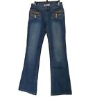 Neuf avec étiquettes jeans femmes de taille moyenne style vintage par Gitana bleu choix taille