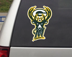 Milwaukee - Wisconsin - Green Bay Packers Bucks Brewers  Car Decal - Wall Decal  - Picture 1 of 2