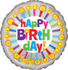 Happy Birthday 18" Foil Mylar Happy Birthday Party Balloon Decorations   G