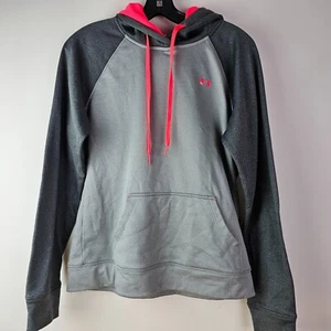 Under Armour Sweater Boys M 8-10 Gray Pullover Hoodie Sweatshirt Youth/Kids - Picture 1 of 5