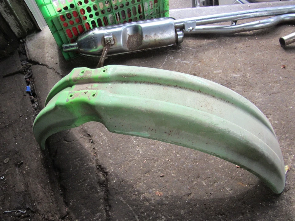 1987 kawasaki kx125 front fender  Foto 1 de 1