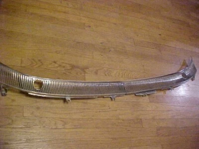 "West Texas" USED 1960 Cadillac 1473486 1473487 Chrome Cowl Grille - Image 1 of 4