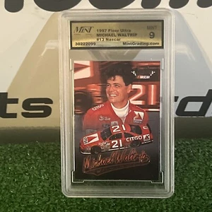 MICHAEL WALTRIP 1997 FLEER ULTRA SHONEY’S #13/16 NASCAR GRADED MGS 9 - Picture 1 of 5