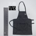 1/6 Scale Soldier Functional Black Apron for 12'' Figure