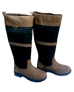 NEW PoleStar London Waterproof Leather boots, BLACK/TAN UK 6  (EU 39) REG (H 85) - Picture 1 of 2