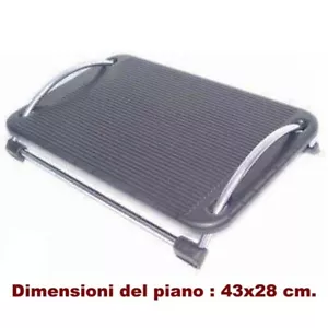 Poggiapiedi Regolabile ergonomico pedana antiscivolo x scrivania casa ufficio - Foto 1 di 1